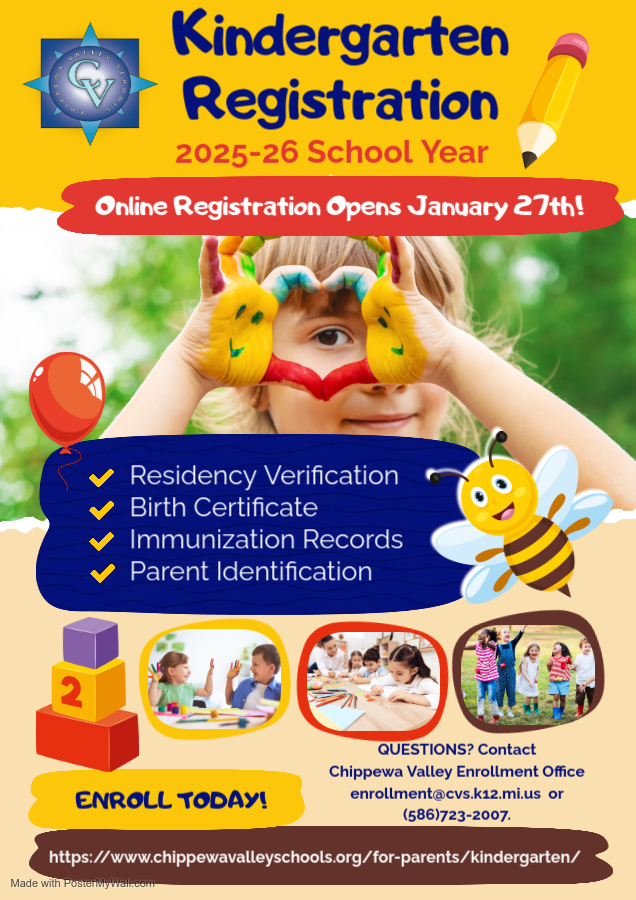 2025/2026 Kindergarten Smore Newsletter